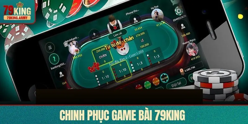 Chinh phục game bài để có thưởng khủng